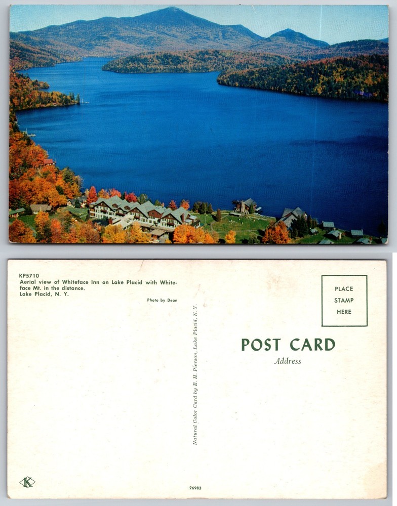 Whiteface Inn Lake Placid New York Postcard