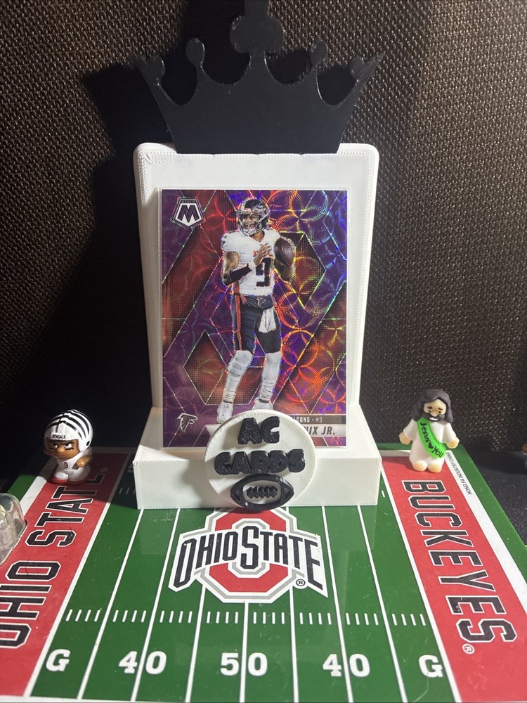 2025 Mosaic Michael Penix Jr. Purple Scope #51 Atlanta Falcons