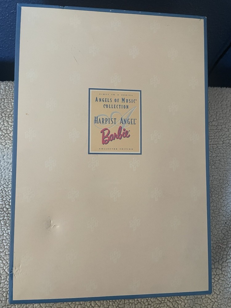 Harpist Angel Barbie Doll Angels of Music Collection 1997 Mattel #18894 NRFB