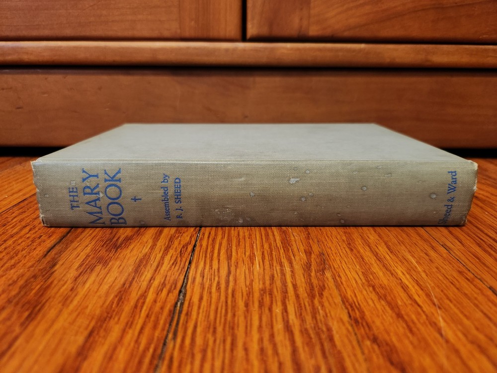 The Mary Book By F. J. Sheed (1950) *Hardcover *Vintage