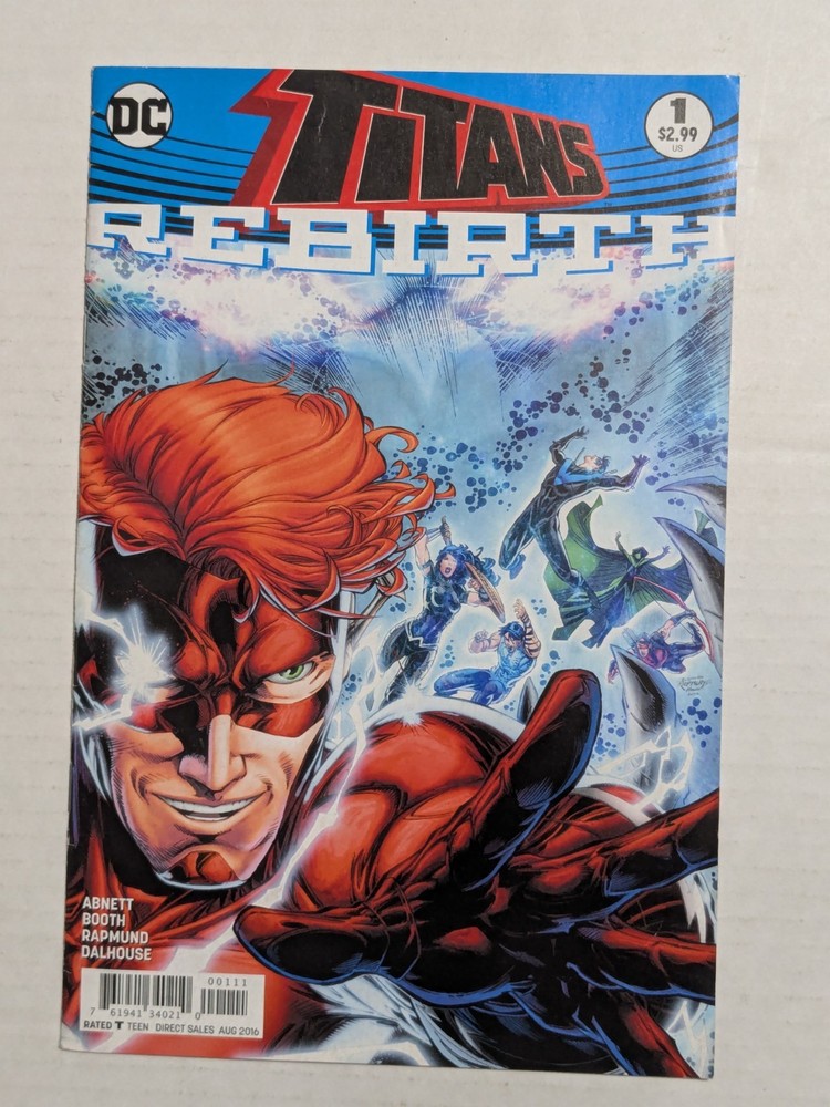2016 DC Universe Rebirth Titans #1 Abnett/Booth/Rapmund - VF/NM Buy 3 = 25% off