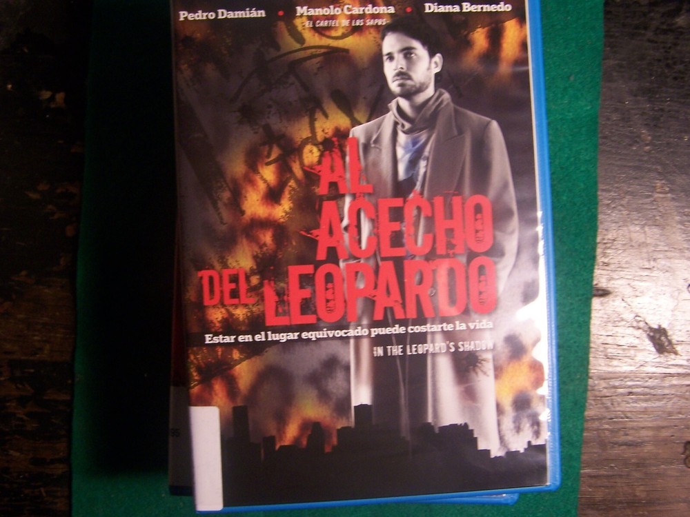AL ACECHO DEL LEOPARDO pedro damian diana bernedo DVD EX LIBRARY-image