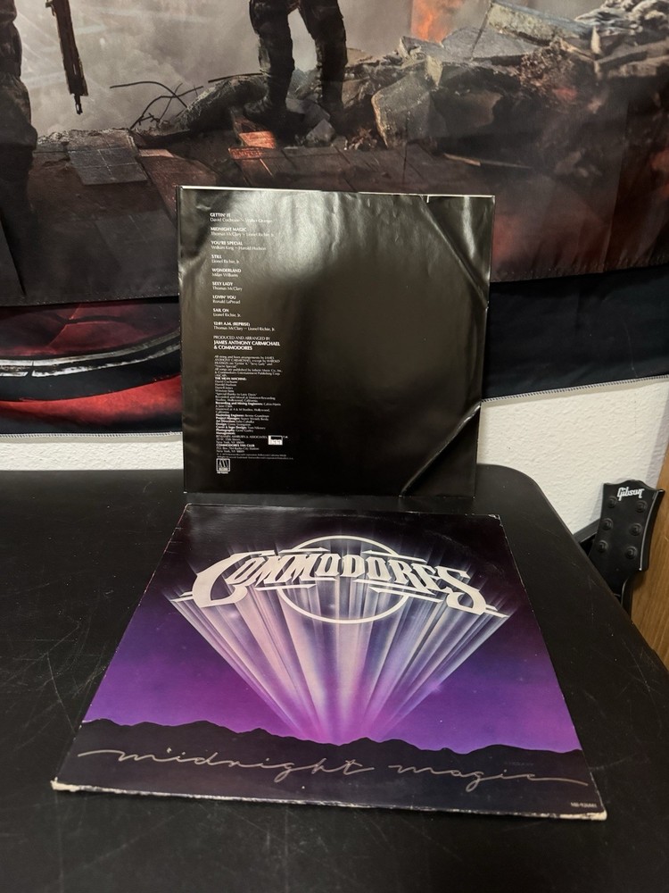 Commodores - Midnight Magic (VINYL LP, 1979) Motown M8-926M1 R&B VG/VG+