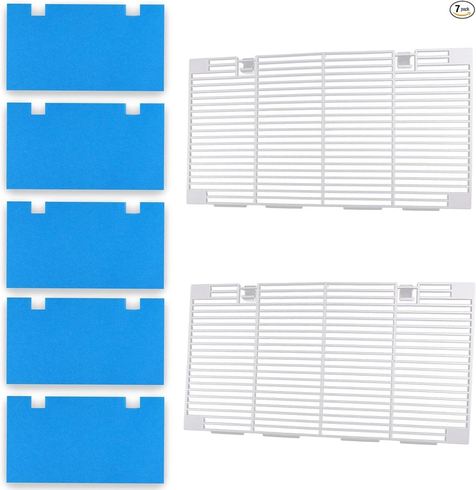 RV Air Conditioner Covers Grill Compatible for RV(2 pcs A/C Ducted Grilles and 5