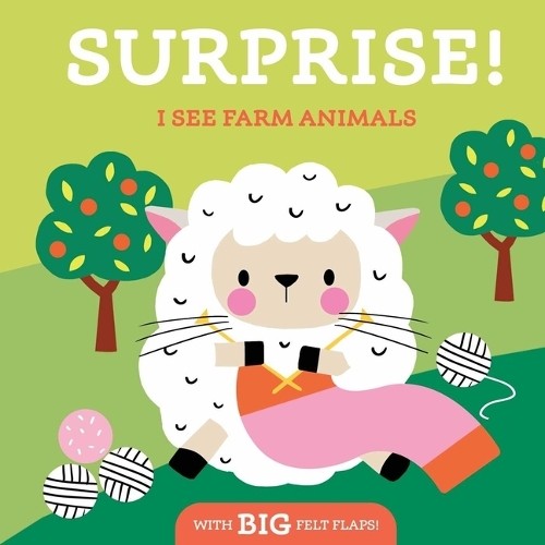 Little Genius Books Surprise! I See Farm Animals (Board Book) Surprise!Another great item from Rarewaves USA | Free delivery!