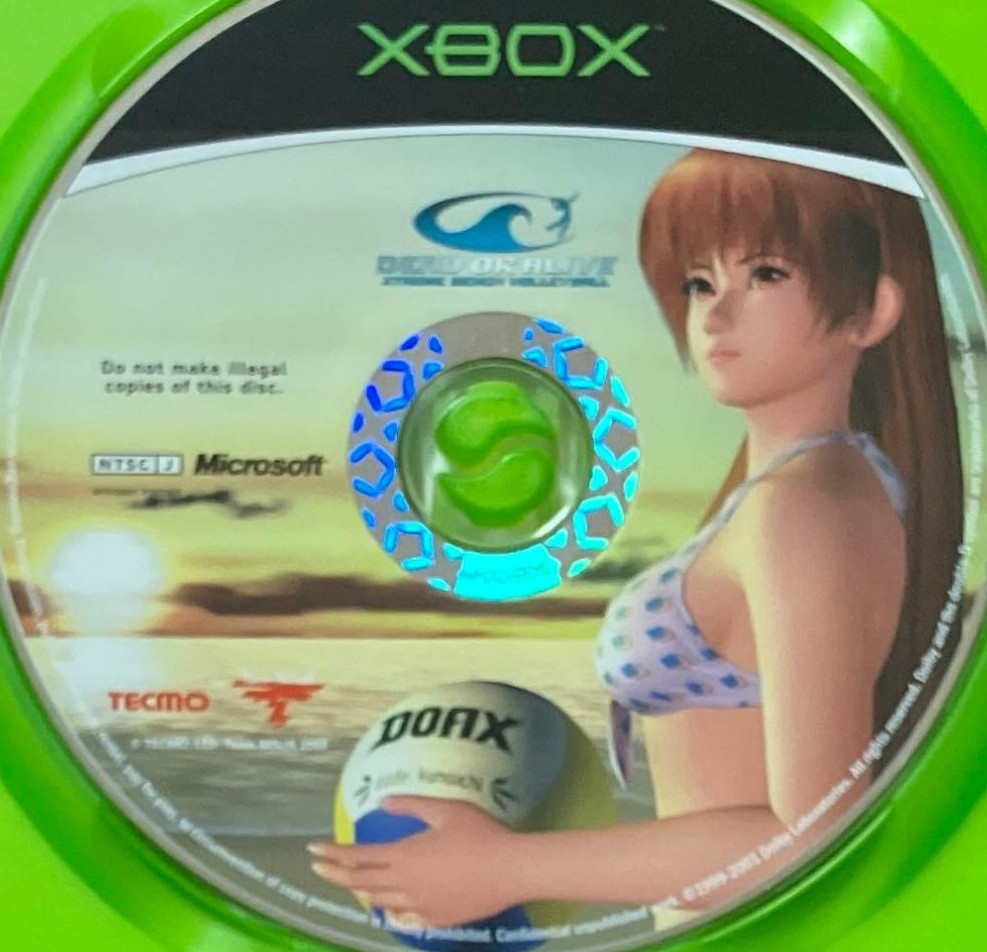 Dead or Alive Xtreme Beach Volleyball Xbox Japanese ver Used Tested Disc Only