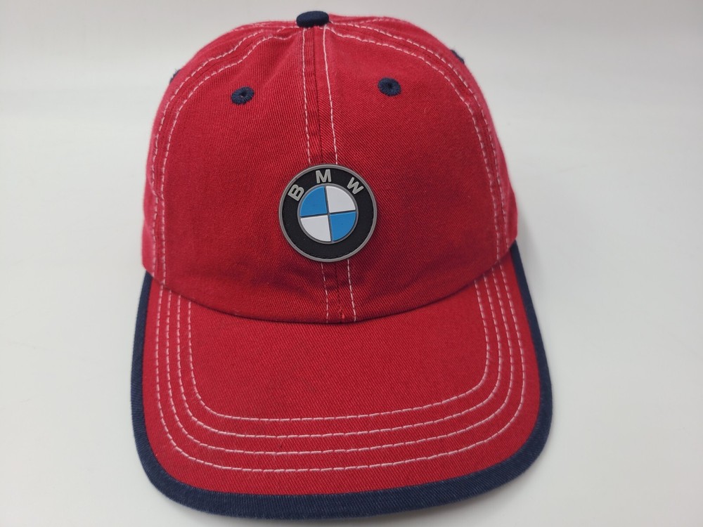 Youth BMW Future Driver Lifestyle Adjustable Hat Cap Car Racing Boys Girls Red