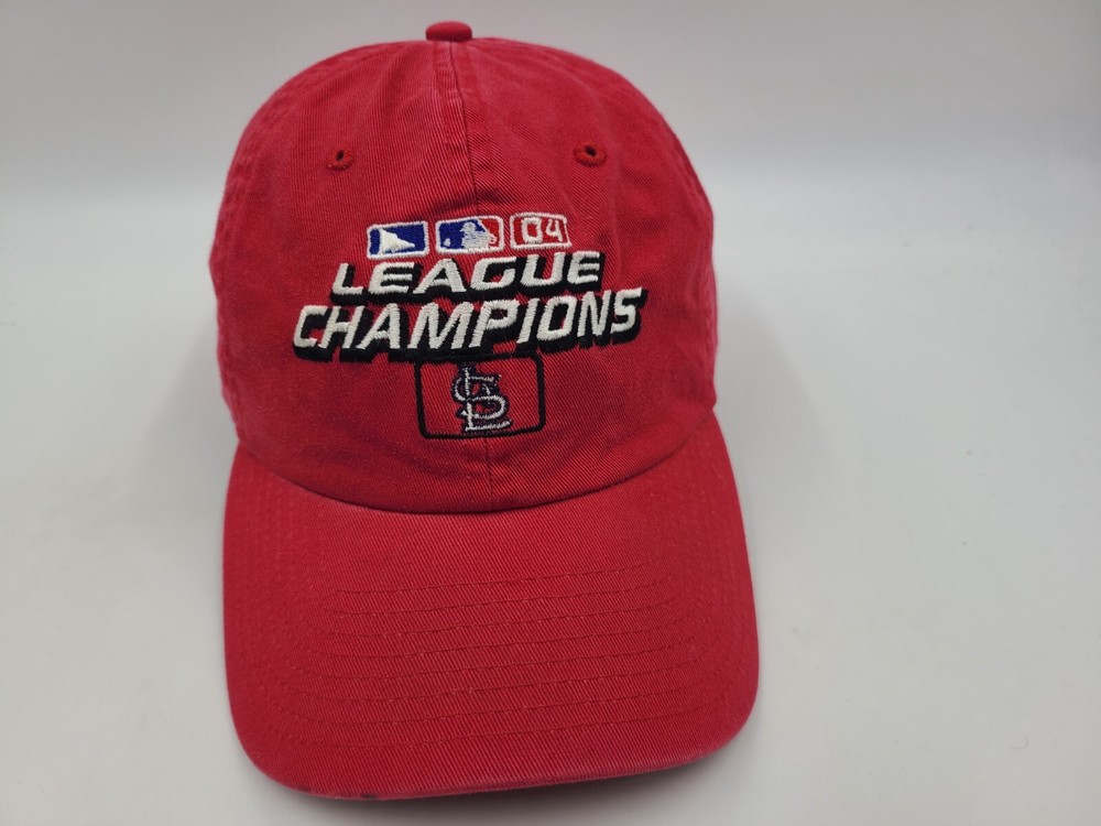 St Louis Cardinals 2004 NL League Champions New Era Strapback Adjustable Hat Cap