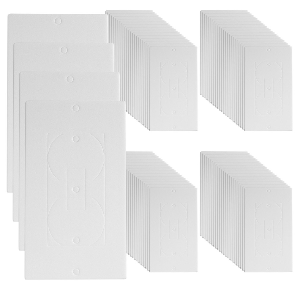 Outlet Insulators Draft Sealers, 100Pcs Electrical Outlet Insulation Pads,4131