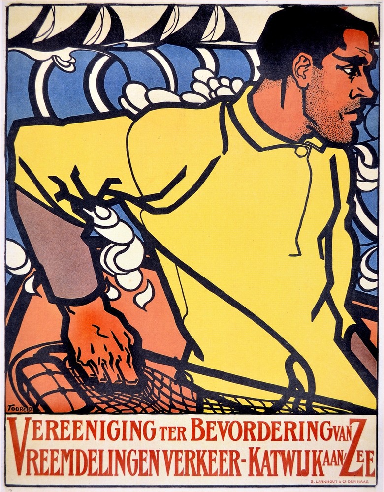 Vereenigng ter Bevordering Decorative Poster. Home Graphic Art Design 3990