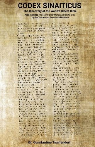 Constantine Tischendorf Trustees British Museum Codex Sinaiticus (Paperback)Another great item from Rarewaves USA | Free delivery!