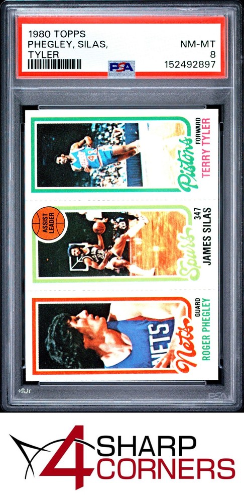1980 Topps Phegley-Silas-Tyler Psa 8Low rates, marketing, expertise, & more: Consign today!