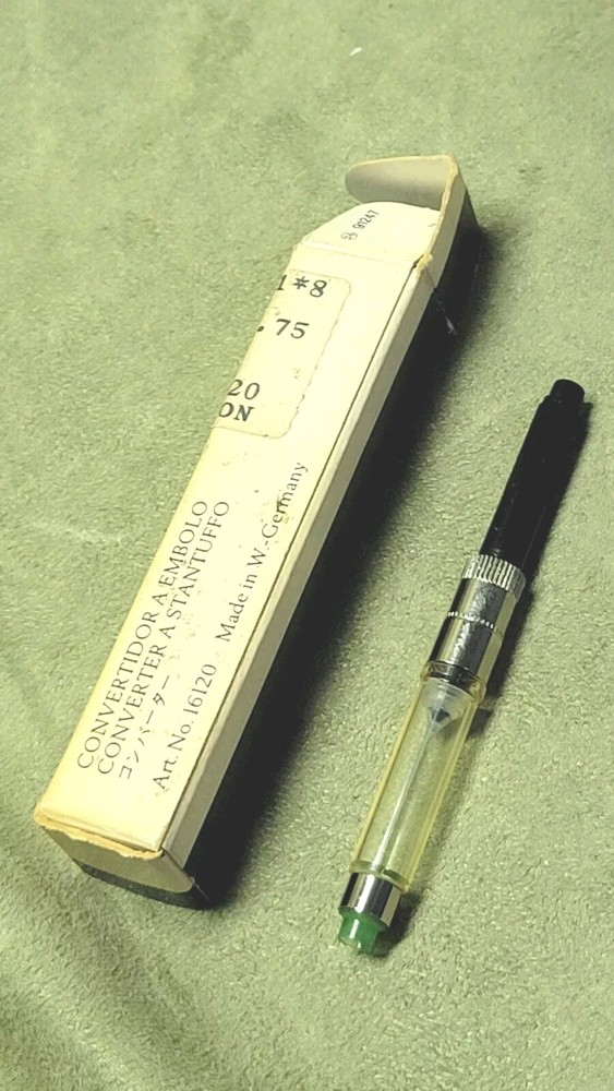 Vintage MONTBLANC Genuine Fountain Pen Piston Ink Converter(#16120)