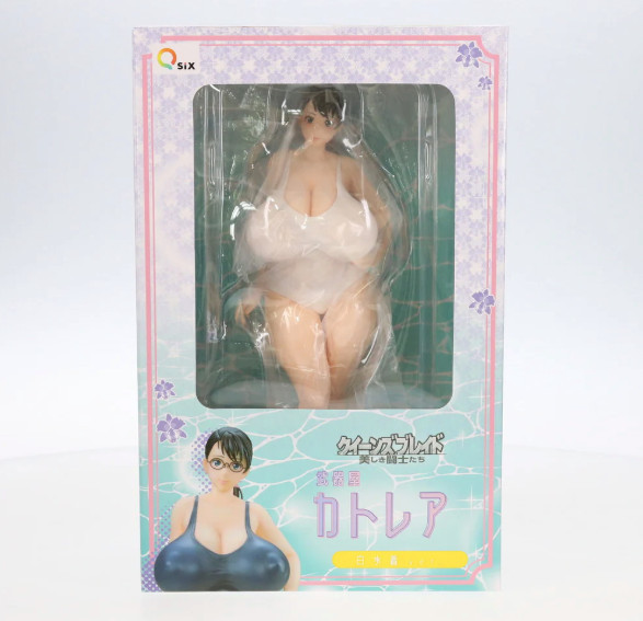 Q-six official Weapon Shop Cattleya White swimsuit ver 1/7 Figure 25cm japan