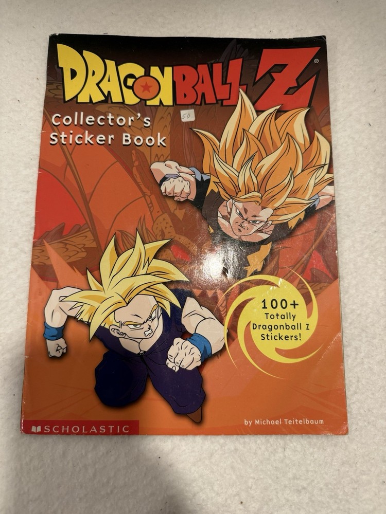Dragonball Z: Collector's Sticker Book - Michael Teitelbaum, GUC