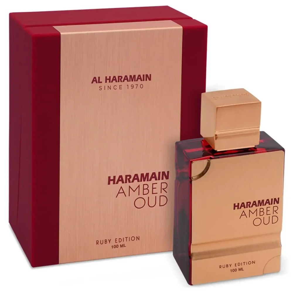 Al Haramain Amber Oud Ruby 100ML Unisex EDP Rose & Oud Long-Lasting Perfume