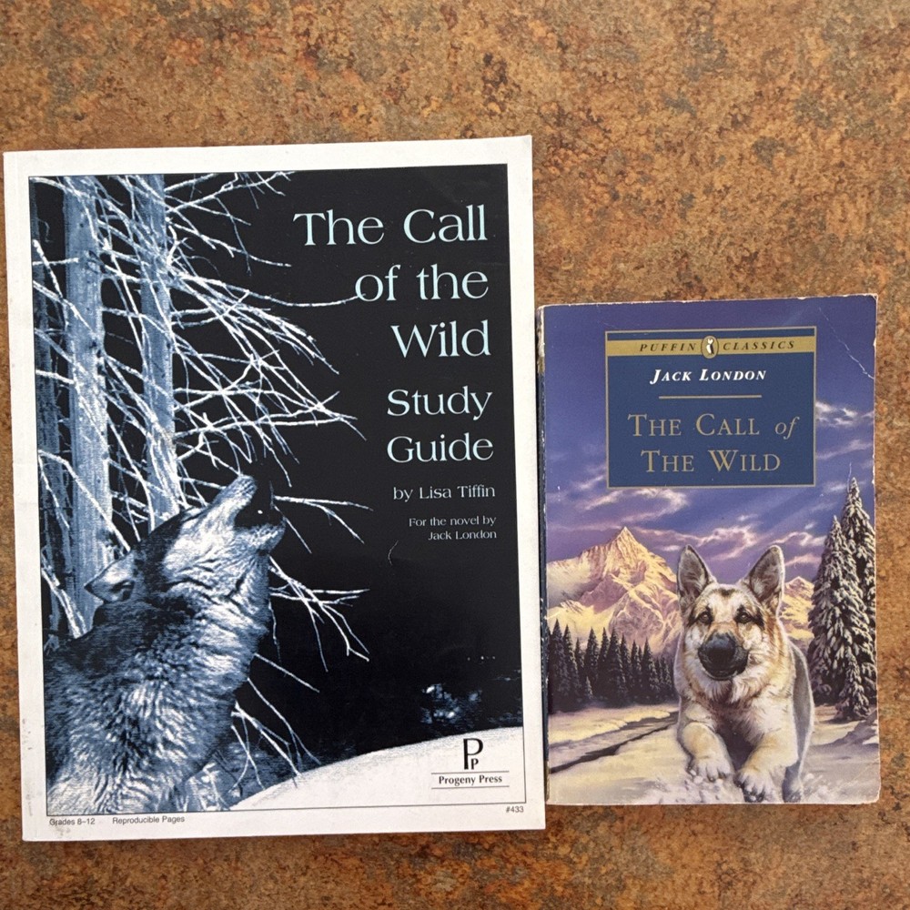 Progeny Press The Call of the Wild Study Guide and Book set Lisa Tiffin Gr 8-12
