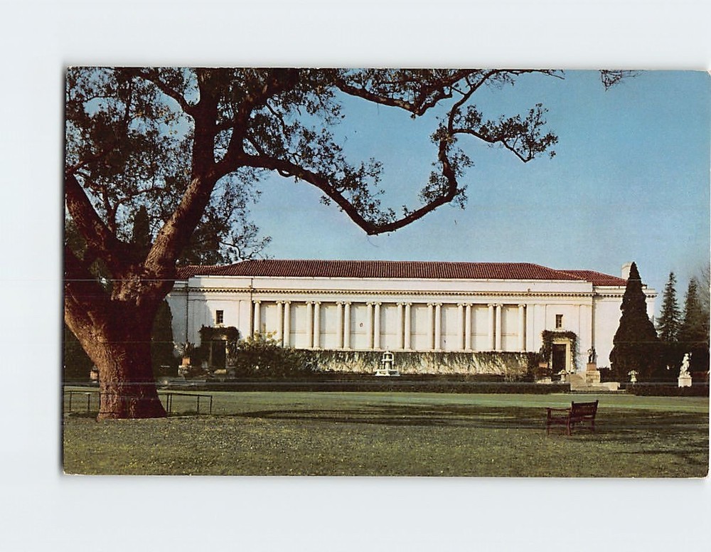 Postcard Henry E. Huntington Library San Marino California USA