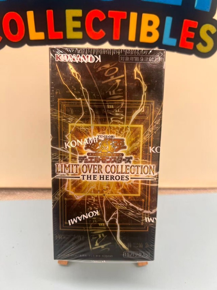 Yu-Gi-Oh OCG LIMIT OVER COLLECTION THE HEROES Box Japanese Sealed