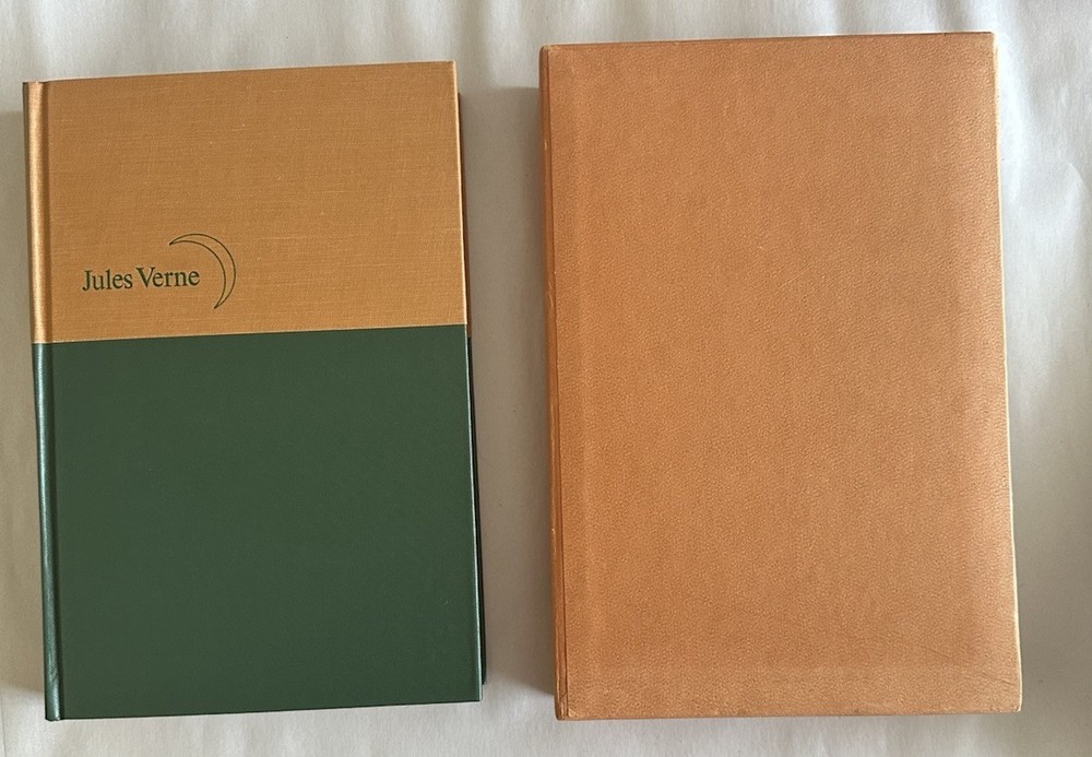 HERITAGE PRESS VTG 1970 Jules Verne From the Earth to the Moon HC w/ Slipcase