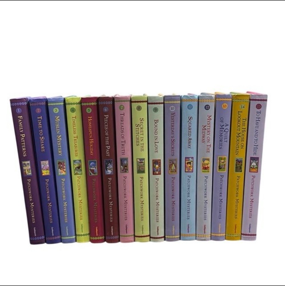 Guideposts Patchwork Mysteries Book Set 1-15 Christian Cozy Reads Gift Set