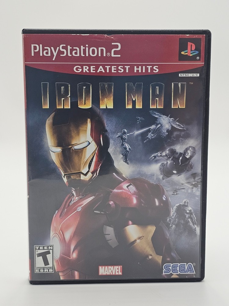 Sony Playstation 2 PS2 Iron Man CIB Cleaned & Tested