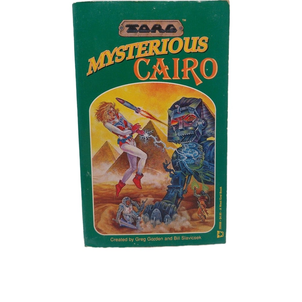 Torg: Mysterious Cairo By Greg Gorden Bill Slavicsek Paperback 1992 1st Edi READ