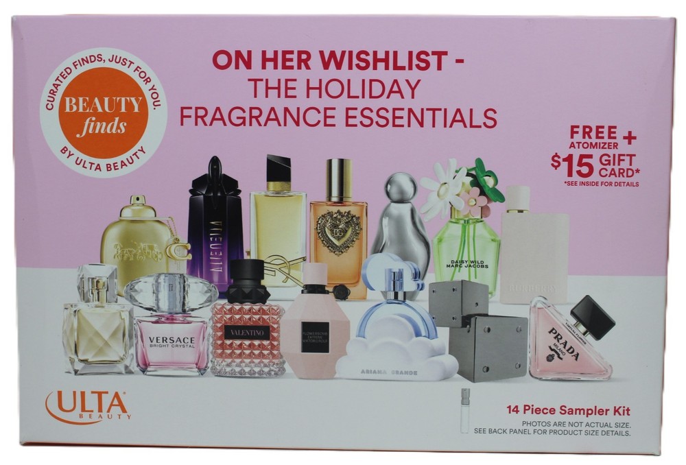 Ulta On Her Wishlist The Holiday Women's Essentials + Atomizer $15 Gift Card New