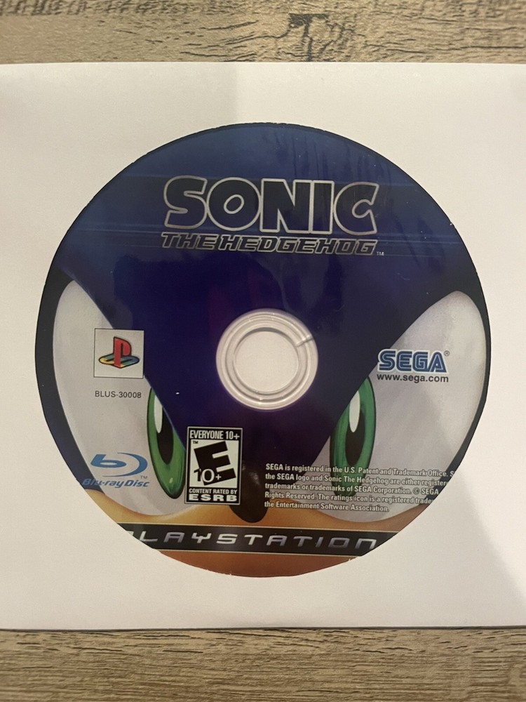 Sonic the Hedgehog; Loose (Sony PlayStation 3, 2007)