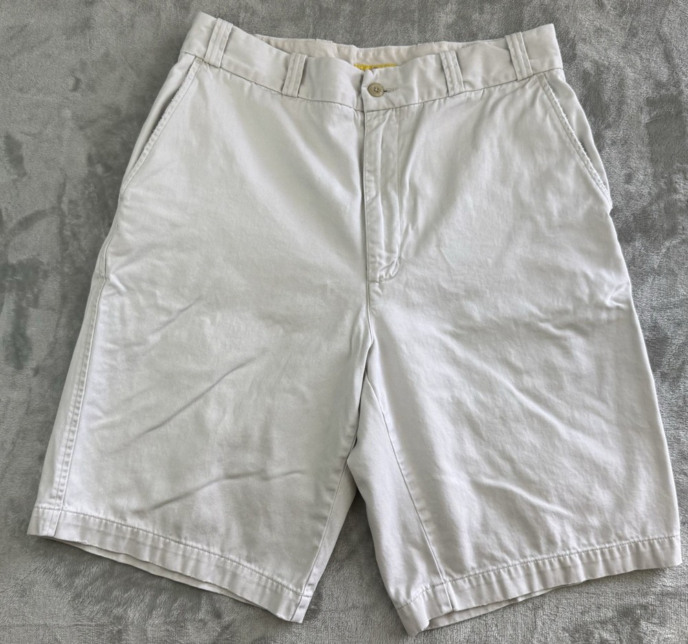 Duck Head Shorts Mens 33 Khaki Chino Classic Cotton Golf Preppy Casual