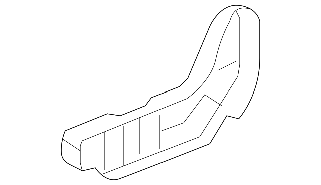 Genuine Honda Recline Cover 81257-SHJ-A03ZD