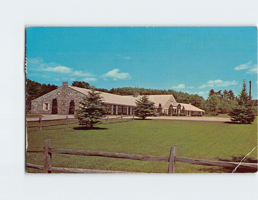 Postcard Riverdale II Motor Inn Peterborough USA