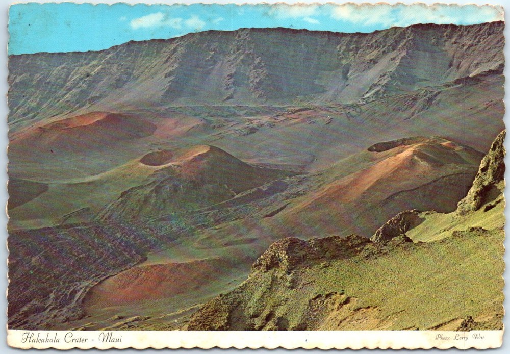 Postcard - Haleakala Crater, Island Of Maui - Hawaii