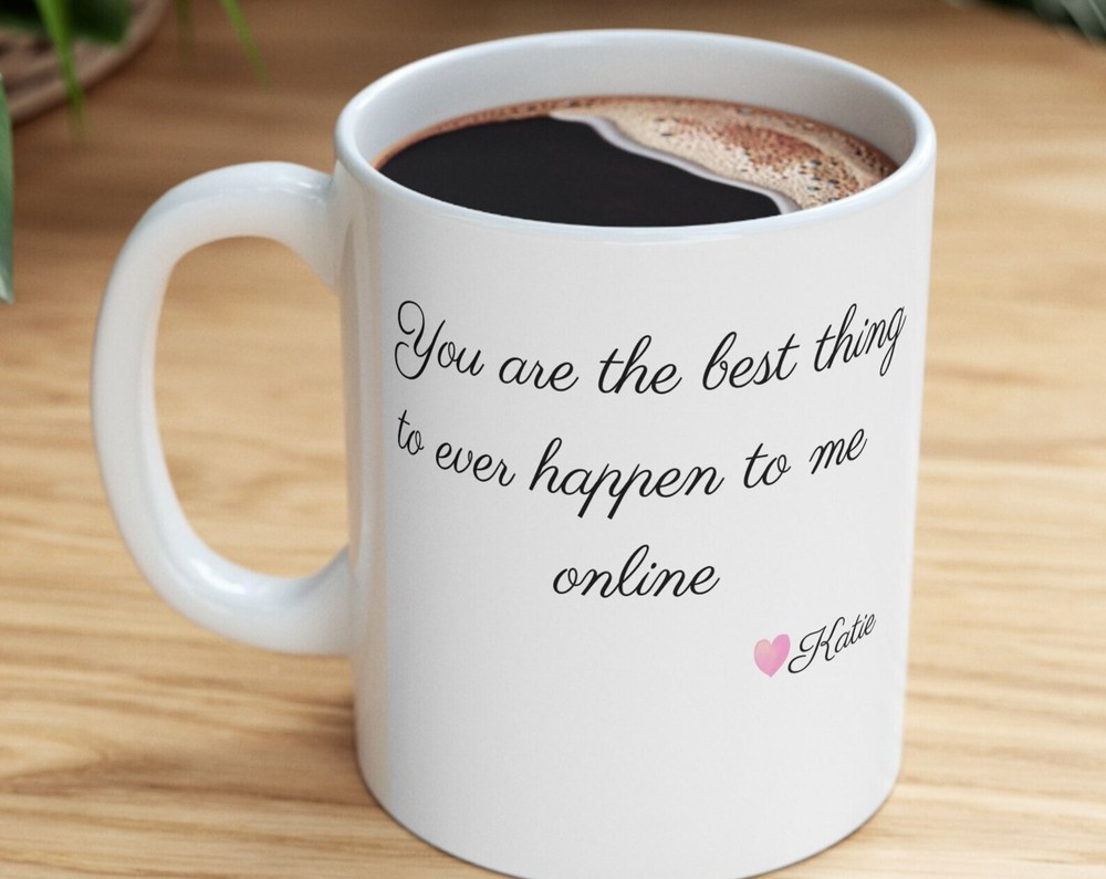 Custom Funny Romantic Coffee Mug For Couples You're My Best Thing
