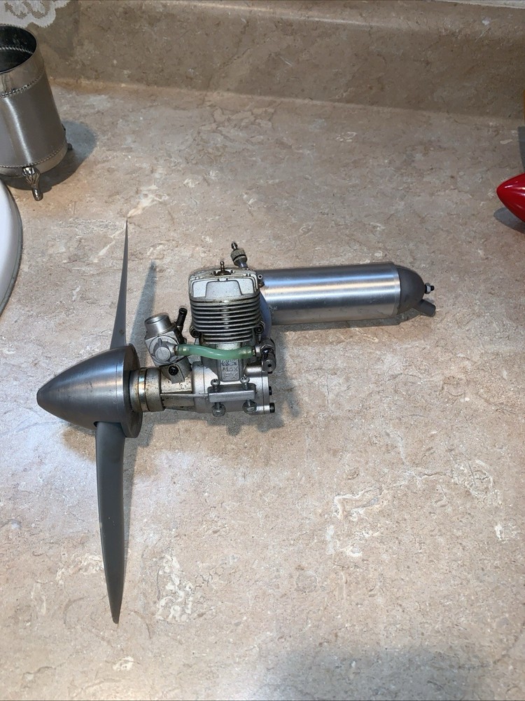 Model Airplane OS Engine -  OS max 46 FXi - RC motor - Clean