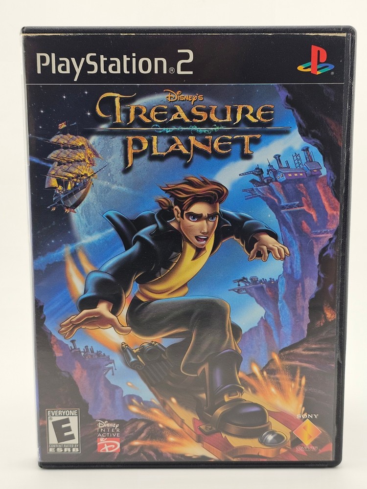 Sony Playstation 2 PS2 Disneys Treasure Planet CIB Cleaned & Tested