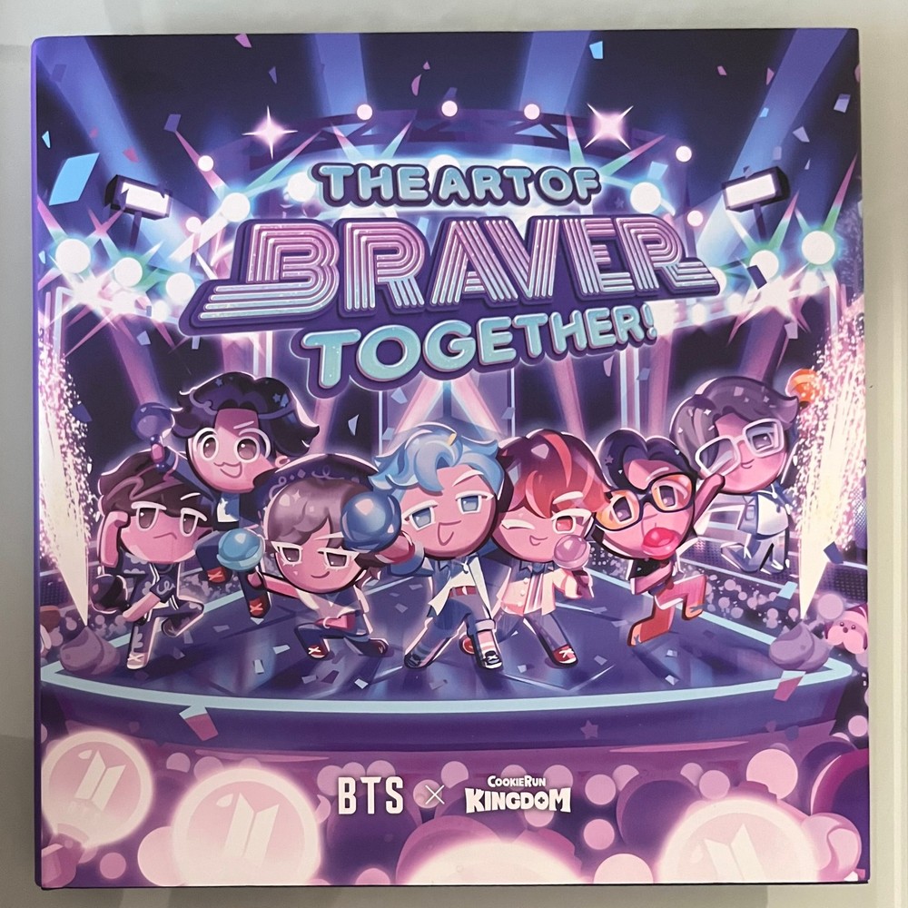 Limited Edition BTS x Cookie Run Kingdom: The Art of Braver Together Art Book