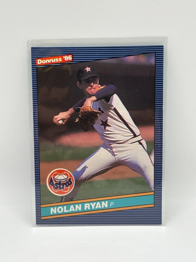 1986 Donruss #258 Nolan Ryan - Houston Astros