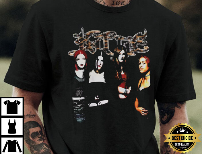 Kittie Band Gift For Fan Short Sleeve Black Men All size Shirt