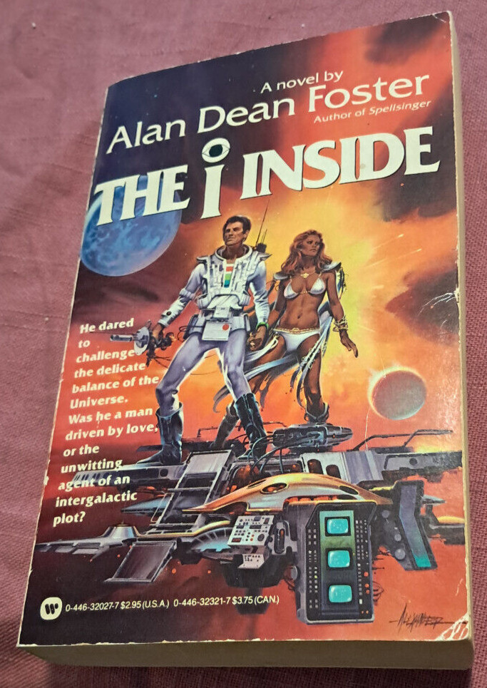 Alan Dean Foster The I Inside Vintage science fiction paperback 1st print 1984