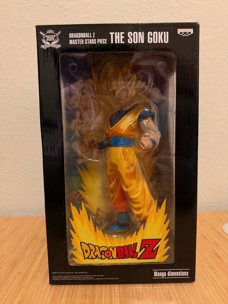 Dragon Ball Z Super Master Stars Piece The Son Goku Figure Manga Dimensions