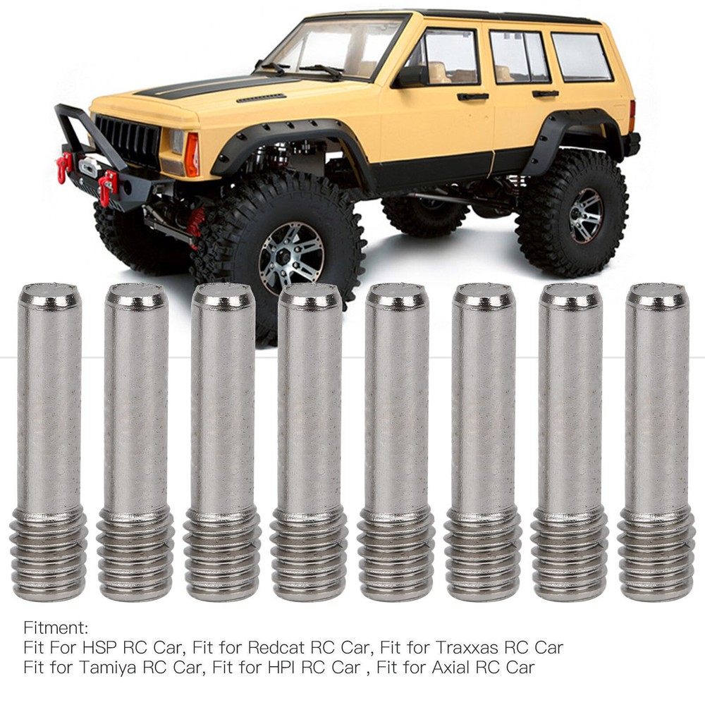 15Pcs M3 Hex Headless Screws Stainless Steel Fasteners for RC Car Models