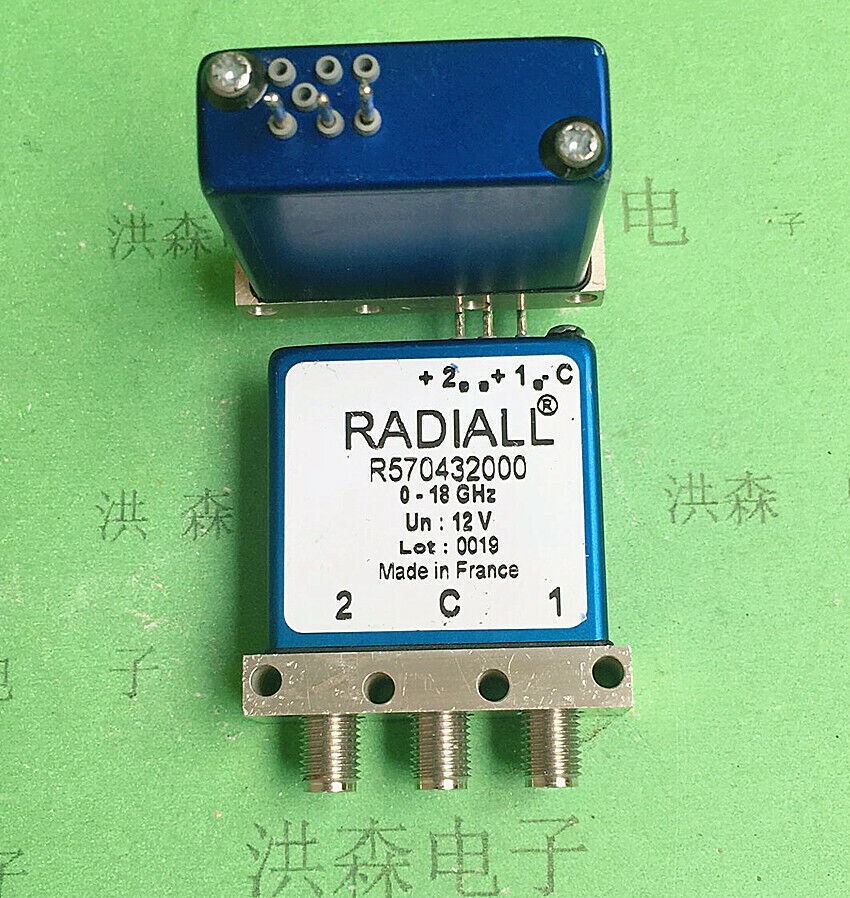 1PC R570432000 SPDT DC-18GHz 12V SMA RF coaxial switch