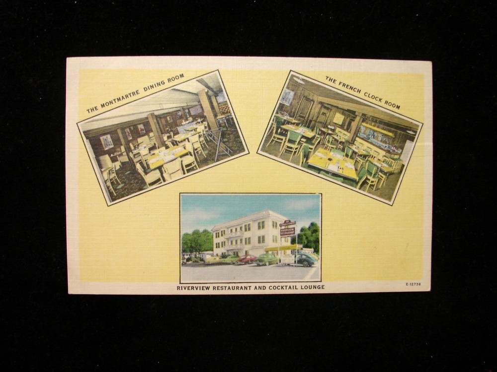 Vtg Linen Postcard 
