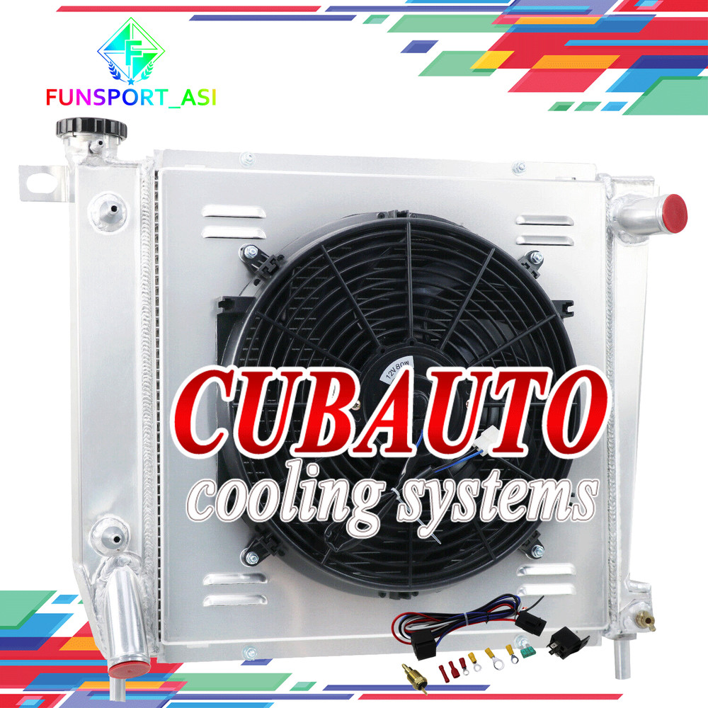 4 Row Radiator Fan Shroud Fits Ford Ranger Explorer Mazda Navajo 4.0L 1991-94