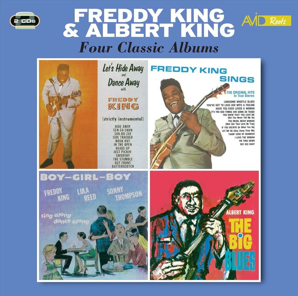 Freddy King/Albert King Four Classic Albums New Cd