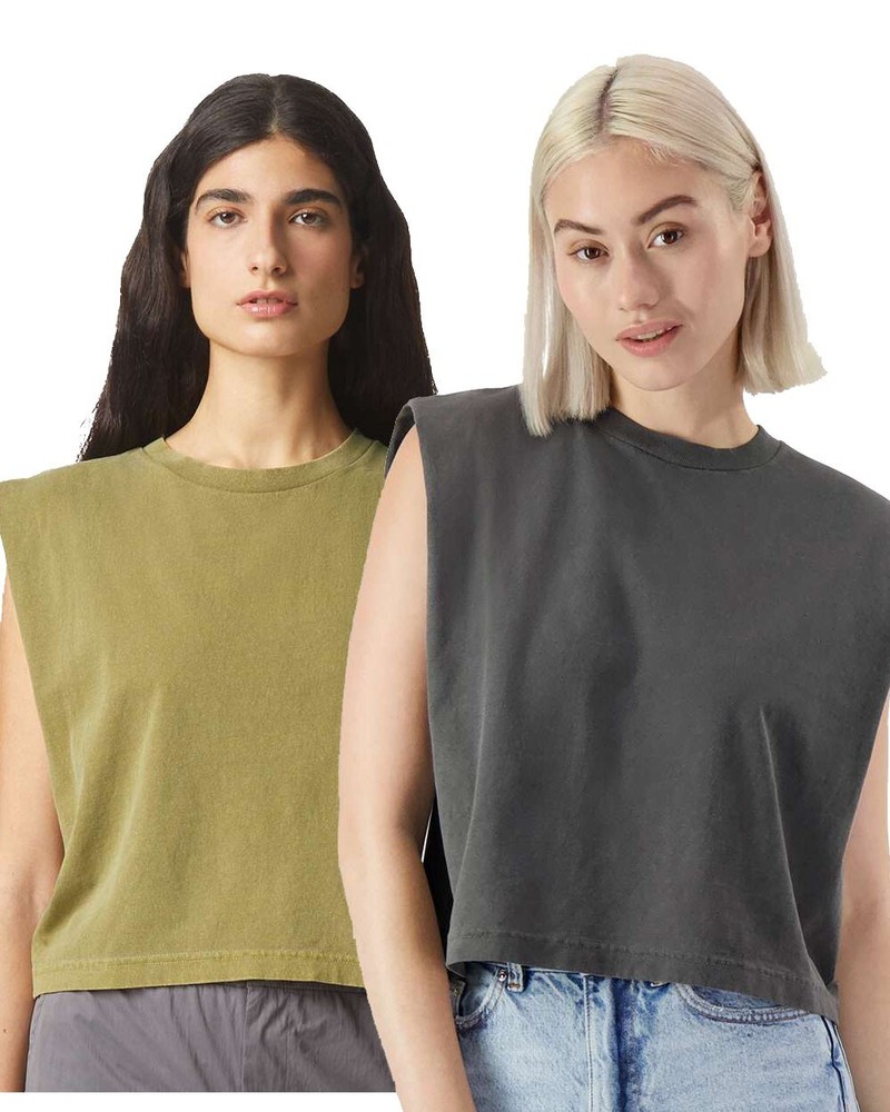 American Apparel Ladies Garment Dyed Muscle Tank - 307GD