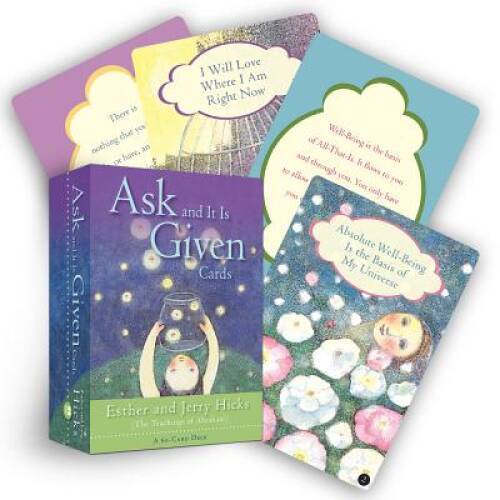 Ask and It Is Given 60-Card Deck with Bonus Dear Friends Card - Good Condition