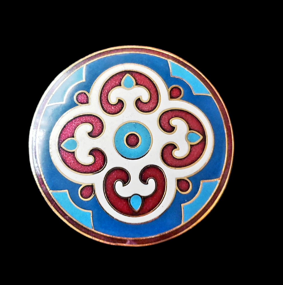 MMA Cloisonné Enamel Metropolitan Museum of Art Byzantine Pin / Brooch!