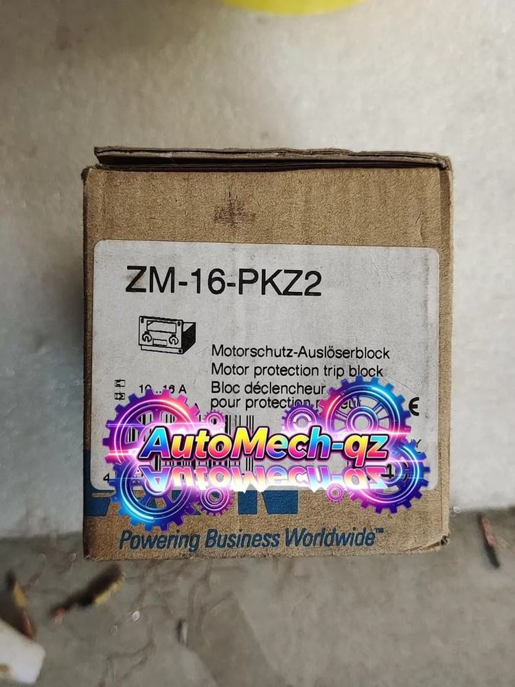 New 1PCS EATON MOELLER ZM-16-PKZ2 MOTOR PROTECTION TRIP BLOCK PKZ2/ZM-16